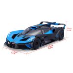 Bburago 1:18 TOP Bugatti Bolide Blue/Black