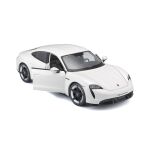 Bburago 1:24 Porsche Taycan Turbo S 2019 Carrara White