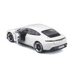 Bburago 1:24 Porsche Taycan Turbo S 2019 Carrara White