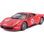 Bburago Ferrari Racing 458 Challenge červená 1:24