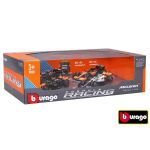 Bburago 1:43 RACE Formula F1 4PAC - McLaren F1 Team MCL38 (2024) #4 L.Norris #81 O.Piastri