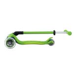 Globber Koloběžka dětská trojkolečková Plus - Primo Foldable Plus Lights V2 Apple Green svítící kolečka