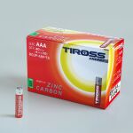 Baterie AAA (R03P, 1.5V) zinko-uhlíkové balení 4 ks