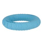 Hračka pro mazlíčky Dentální kroužek pro psy modrý 17 cm
