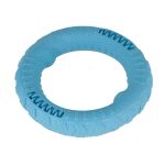 Hračka pro mazlíčky Dentální kroužek pro psy modrý 17 cm