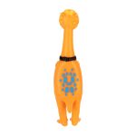 Hračka pro mazlíčky Gumový pískací dinosaurus pro psy 23 cm