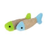 Hračka pro mazlíčky Rybky pro kočky set 2 ks 10 cm