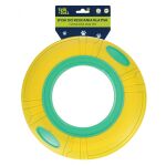 Hračka pro mazlíčky Létající disk pro psy žlutý 25 cm