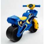 DOLONI Odrážedlo motorka žluto-modrá 70x32x52