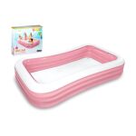58487NP Intex Bazén nafukovací růžový