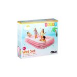 58487NP Intex Bazén nafukovací růžový