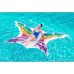 43261 Nafukovací lehátko - duhový motýl, 294x193 cm