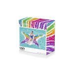 43261 Nafukovací lehátko - duhový motýl, 294x193 cm