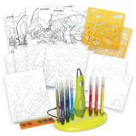 DinosArt Airbrush omalovánky set