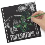 DinosArt Vyškrabovací deníček