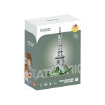 KOCO Stavebnice Eiffelova věž 538 dílků 12x8x21 cm
