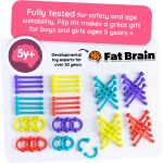 Fat Brain PLIP KIT silikonové spojovací tvary set 45 ks