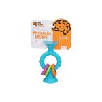 Fat Brain chrastítko pipSquiz Loops modré 13 cm
