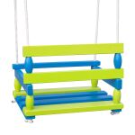 Houpačka dřevěná zelená 38x29 cm