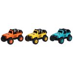 Auto džíp terénní na setrvačník 14 cm