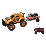 Auto terénní RC na dálkové ovládání se skútrem
