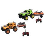 Auto terénní RC na dálkové ovládání se skútrem