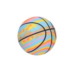 Míč basketbal duhový 9 cm
