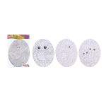 Kreativní set ovál 35x45 cm - vymalování + 2x štětec + barvy