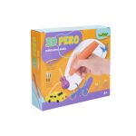 3D pero WIKY oranžové základní sada 10 náplní 10 šablon