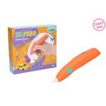 3D pero WIKY oranžové základní sada 10 náplní 10 šablon