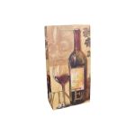 Dárková taška na 2 láhve M 18x35x9 cm Celorok