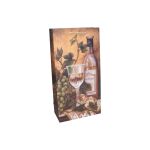 Dárková taška na 2 láhve M 18x35x9 cm Celorok