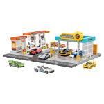 Čerpací stanice autoservis 2v1 set 43,5x34x15,5 cm