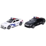 Auto policejní na setrvačník s efekty 15 cm