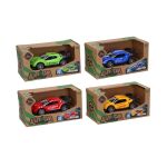 Auto bugina kovová 12 cm