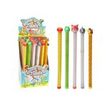 Hůlka se zvukem zvířátko 42 cm