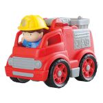 Playgo Auto hasičské s figurkou 14x10x10,5 cm