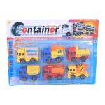 Auto - set 6 autíček 6 cm