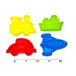 Bábovky na písek 4 ks