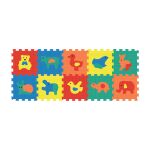 Bloky měkké - Zvířata 10 ks 32x32cm