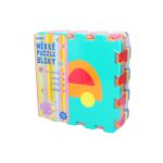 Měkké puzzle bloky DOPRAVNÍ PROSTŘEDKY 32 cm