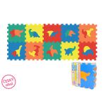 Měkké puzzle bloky DINO 32 cm
