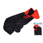 Karneval plášť upír/čert/čaroděj 1,4m