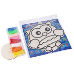 Kreativní set, obrázek + kuličková modelína