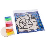 Kreativní set, obrázek + kuličková modelína