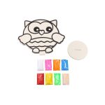 Kreativní set, obrázek + kuličková modelína