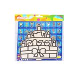 Kreativní set, obrázek + kuličková modelína