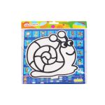 Kreativní set, obrázek + kuličková modelína