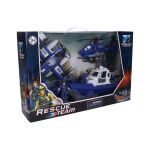 Policejní set s figurkami člun 33 cm