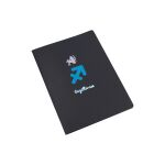 Notes 18,5x25,5 cm, 26 černých linkovaných stran - Zodiac